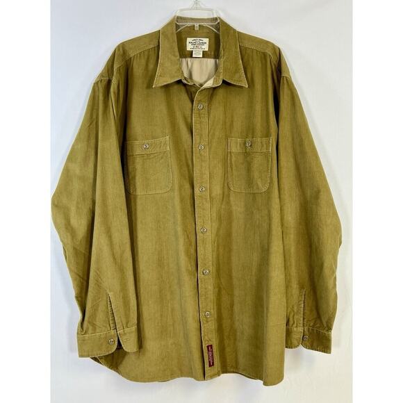 Vintage Polo Jeans Co. Ralph Lauren Corduroy Shirt – Men’s XXL Heritage - Picture 1 of 10